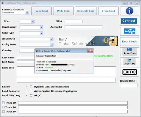 smart card dump software|EMV Reader Writer Software v8 .